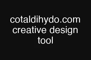 cotaldihydo.com creative design tool